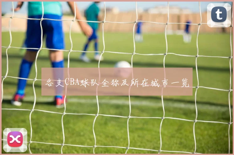各支CBA球队全称及所在城市一览